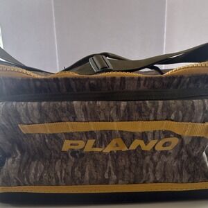 Plano Camouflage Brown Yellow Fabric Fishing Tackle Bag Organizer Storage
